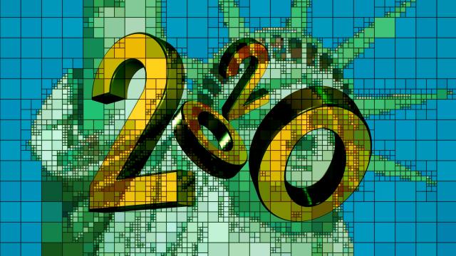2020年酷炫创意数字