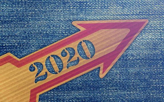 2020鼠年快乐创意数字设计