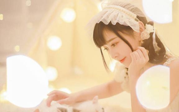 清纯美女光影唯美仙气灵动阳光私房迷人写真