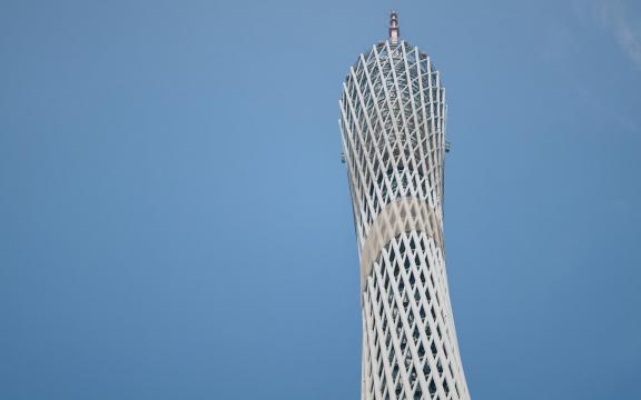 广州塔优美的历史建筑风光美景