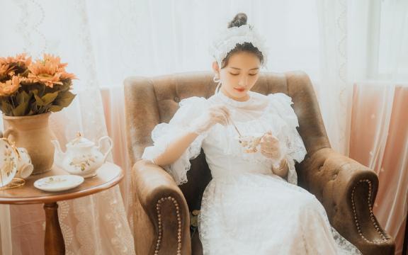 仙气清秀少女甜美可爱精致纯情唯美居家魅惑写真