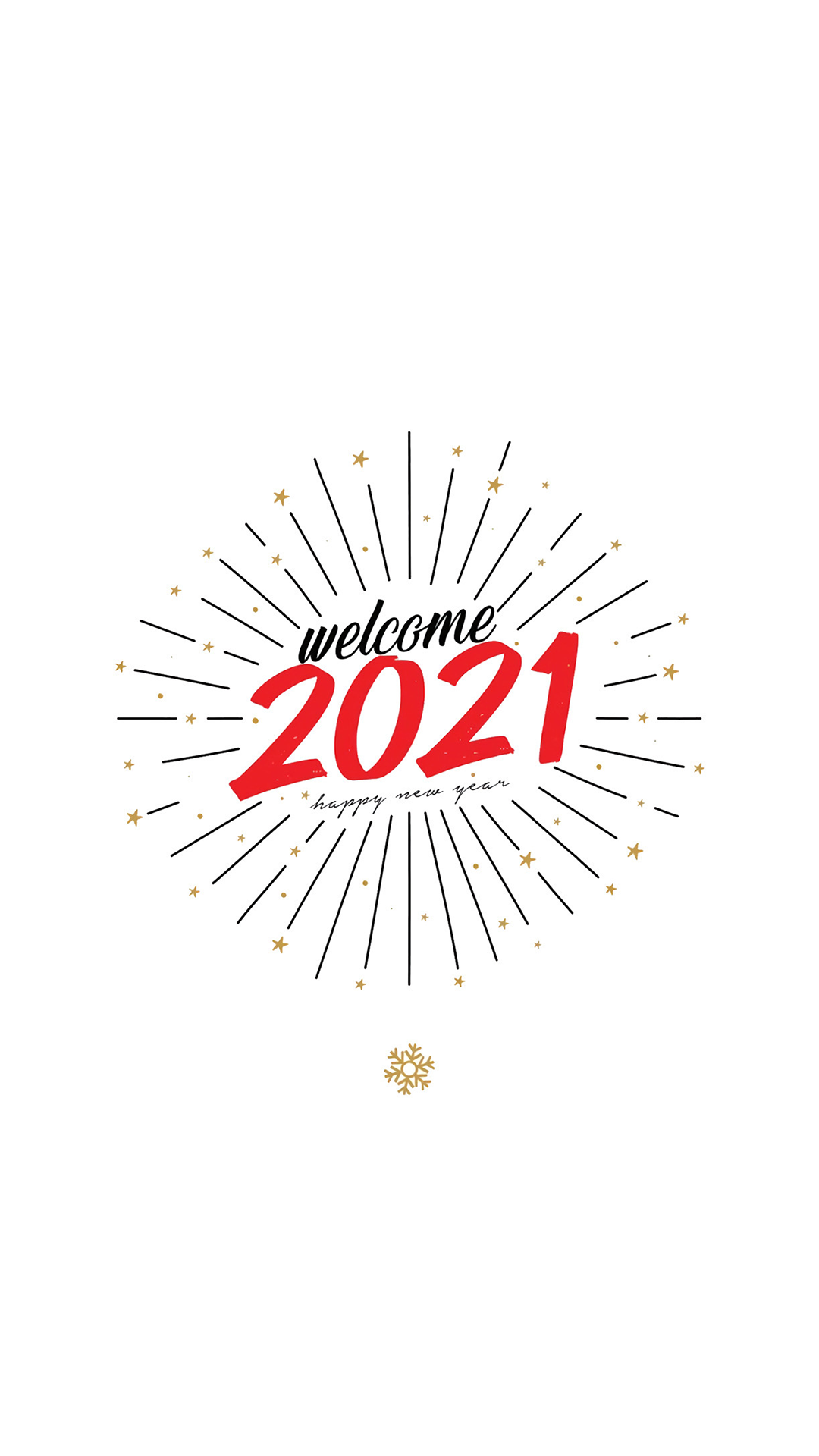 2021新年简约烟花背景图