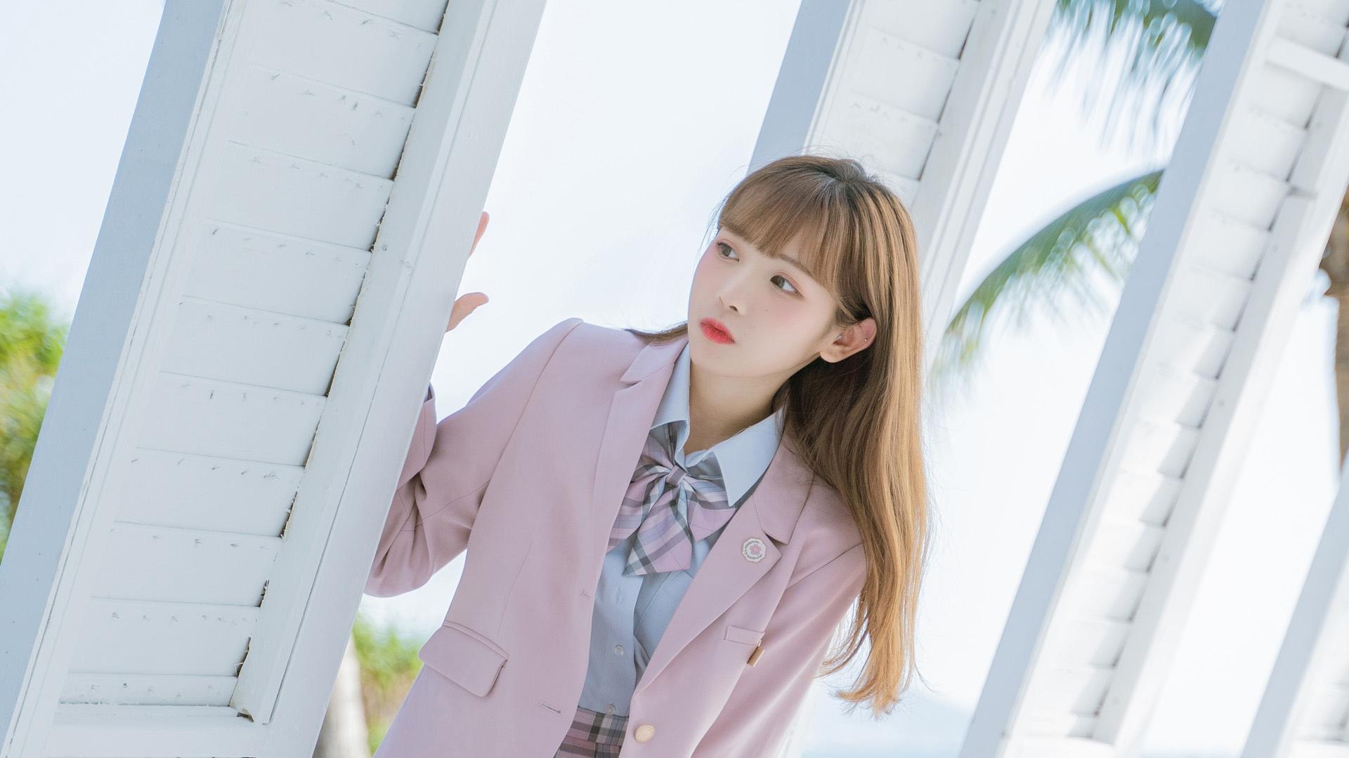清纯可爱少女jk制服诱人写真