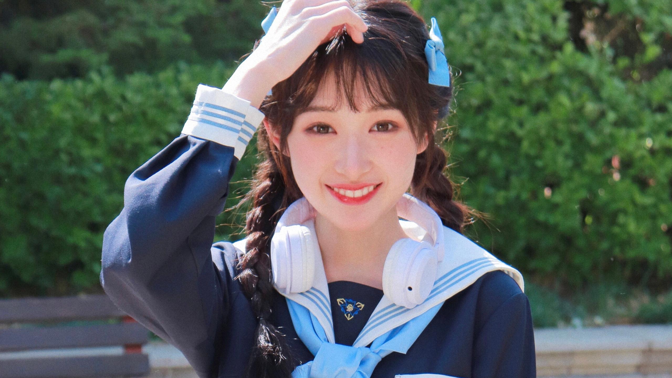 毕业季好看美女写真