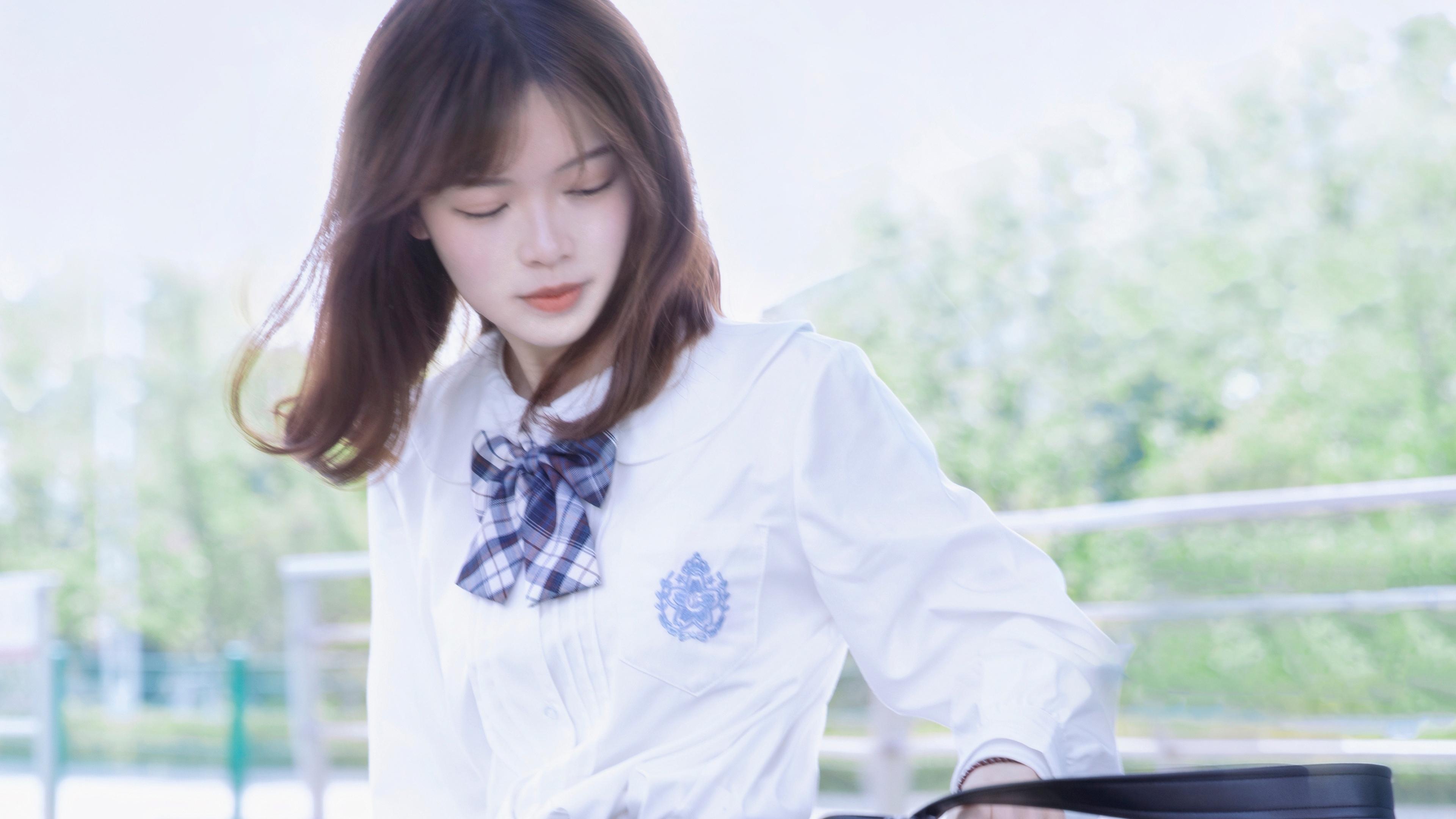 毕业季清新好看美女