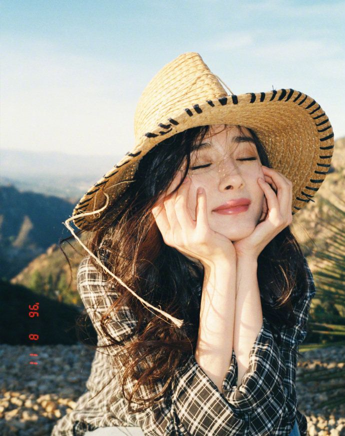 杨幂胶片写真