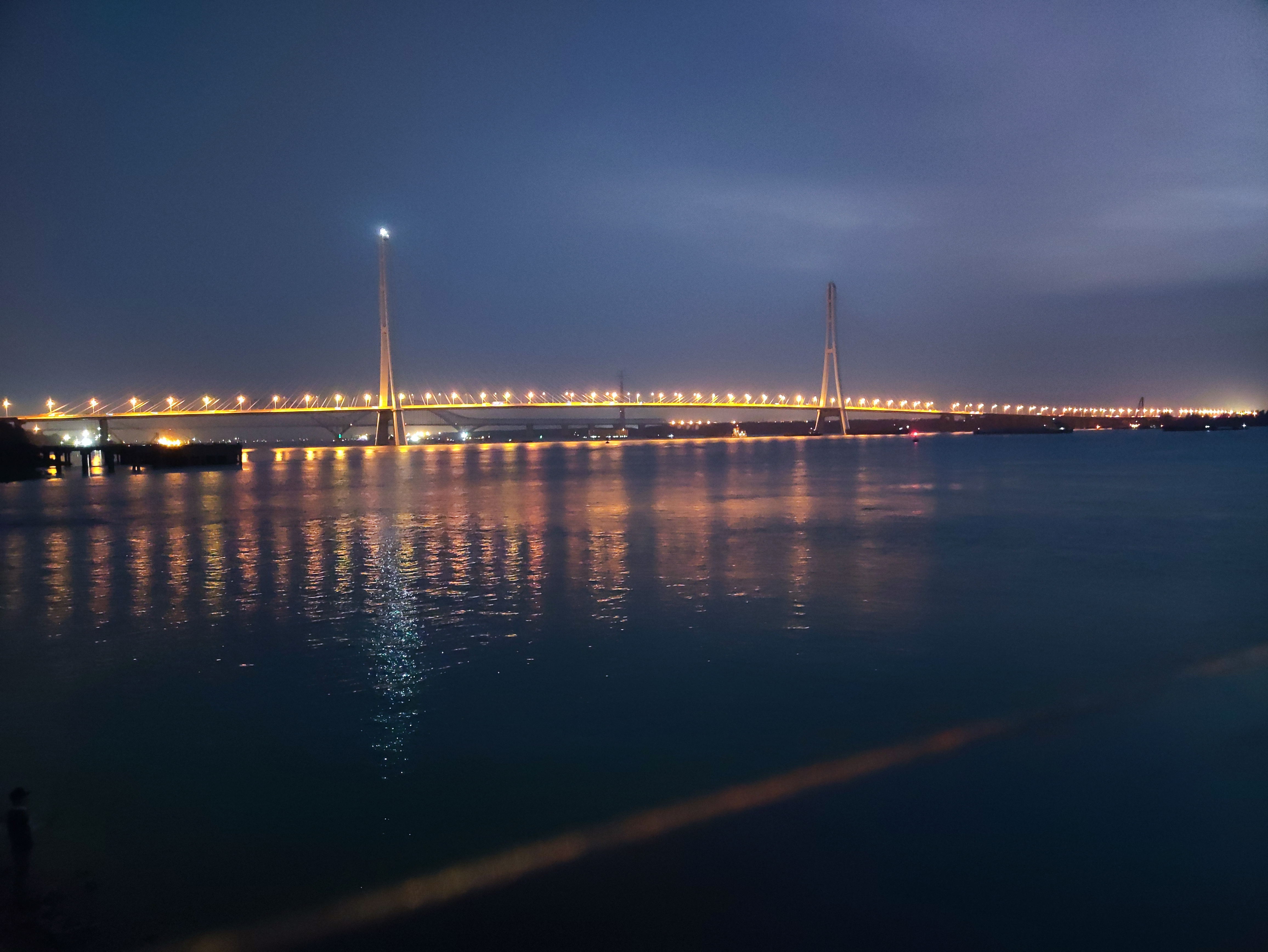 南京长江三桥夜景