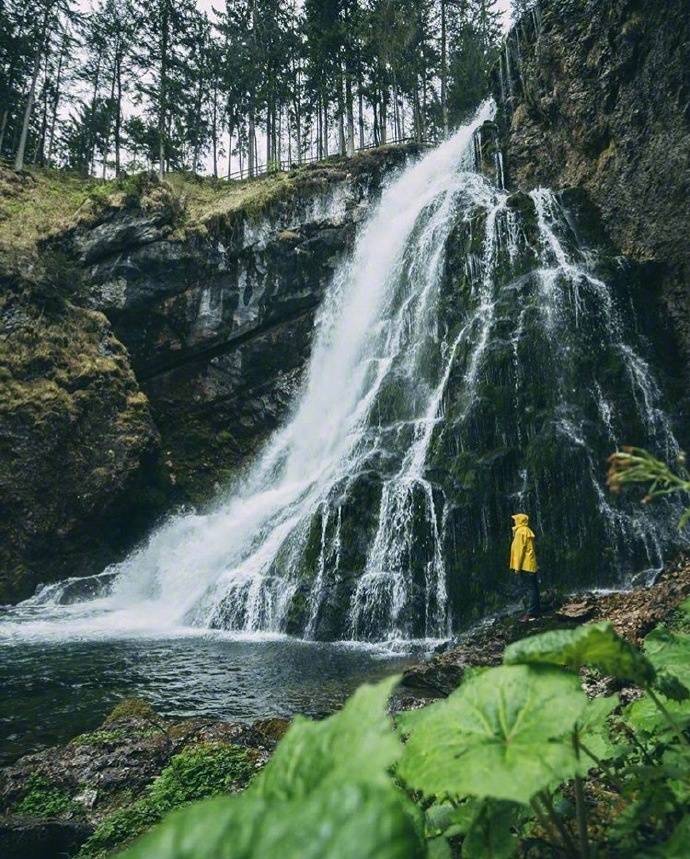 奥地利的山川湖泊