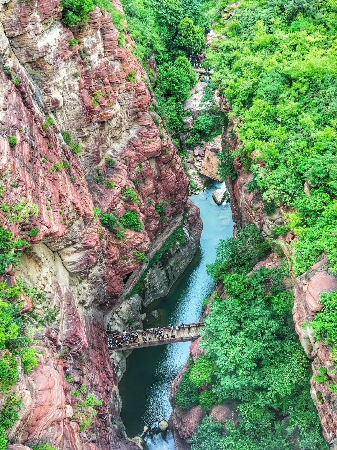云台山红石峡景观