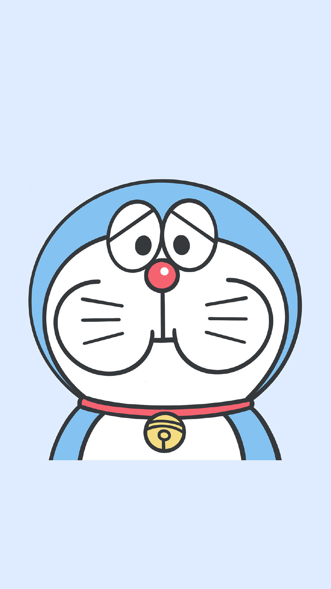 哆啦A梦可爱表情卡通壁纸