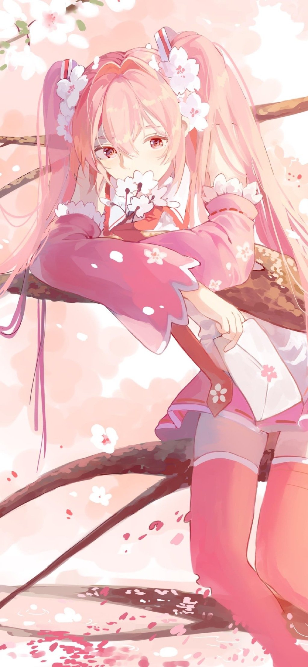 唯美插画初音未来歌姬壁纸