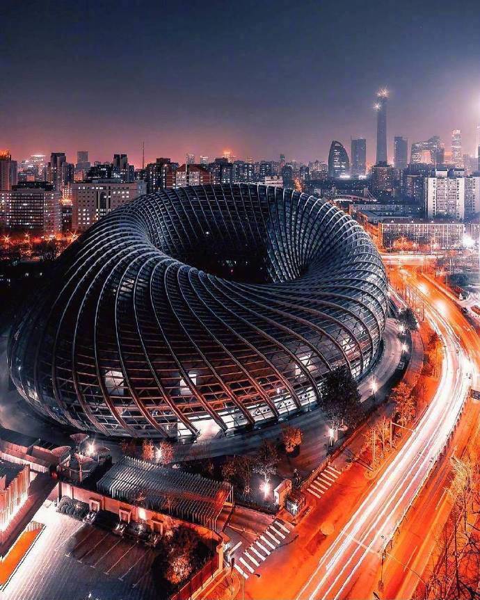 首都北京的夜