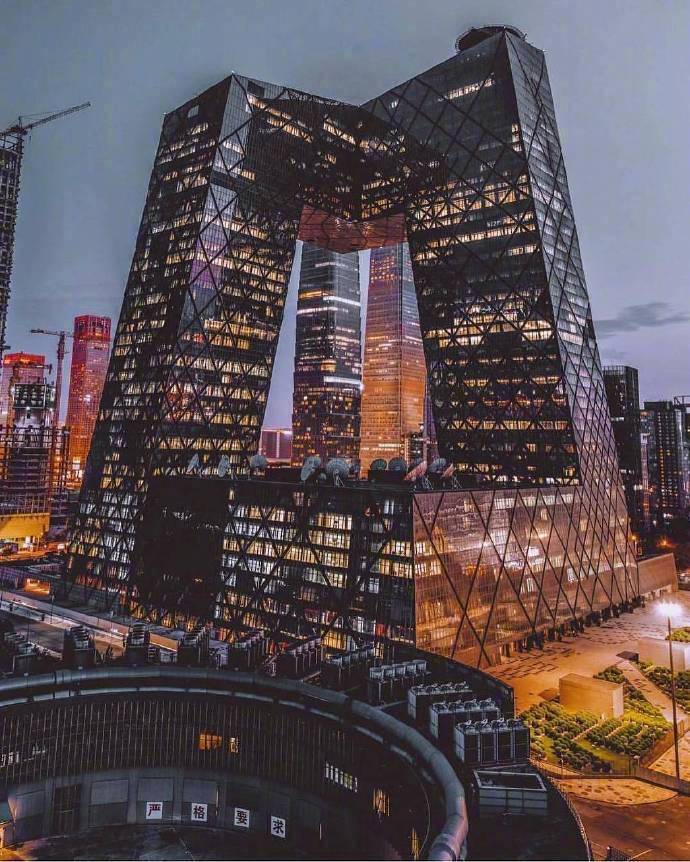 首都北京的夜