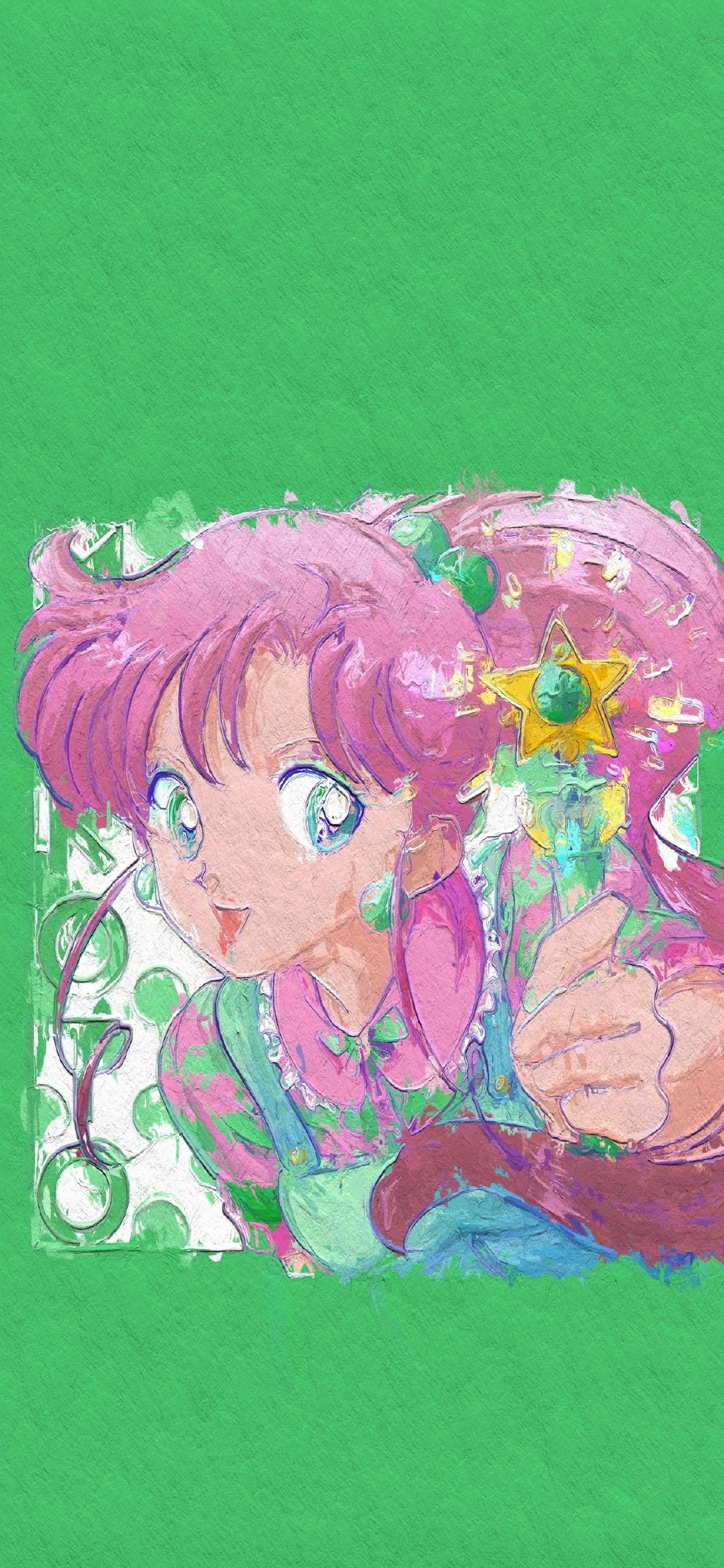 美少女战士卡通涂鸦壁纸