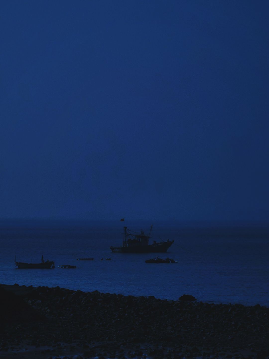 蓝色的海