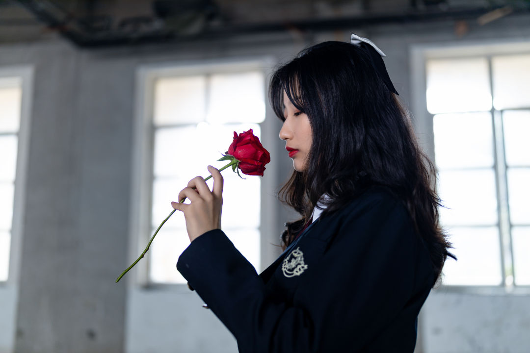 穿JK制服美女写真