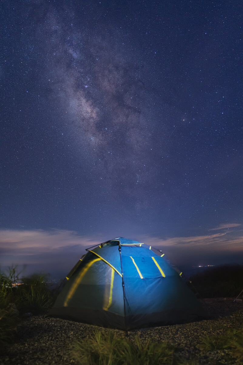 九宫山星空