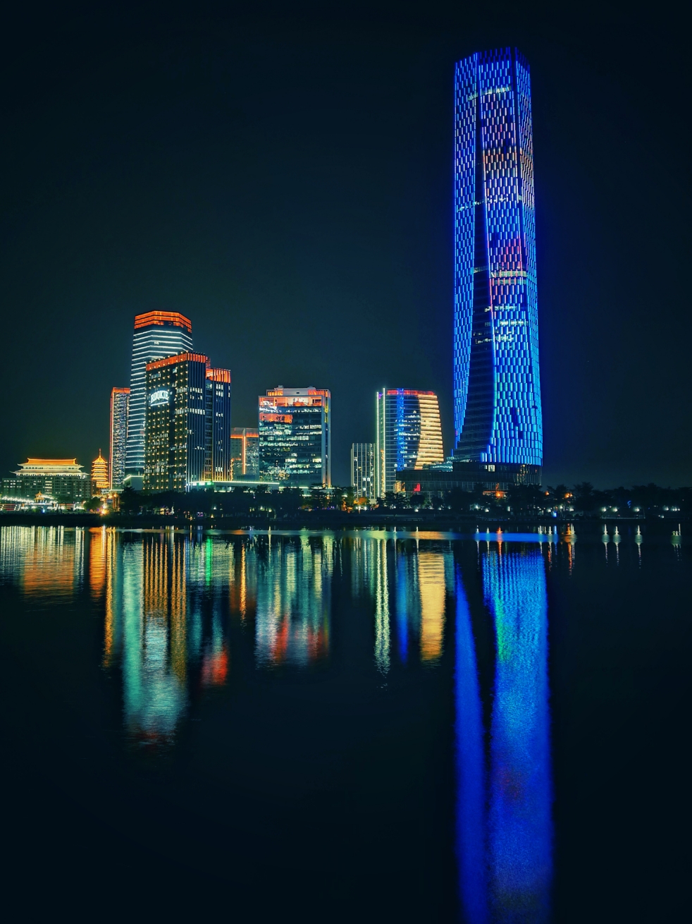 福州城市霓虹灯