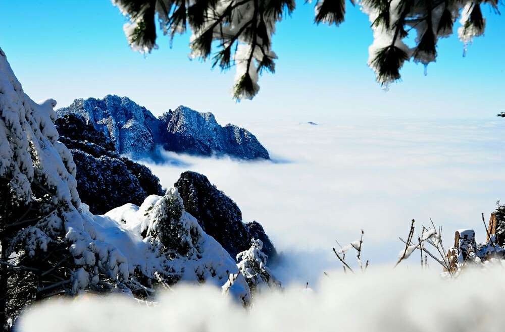 黄山初雪