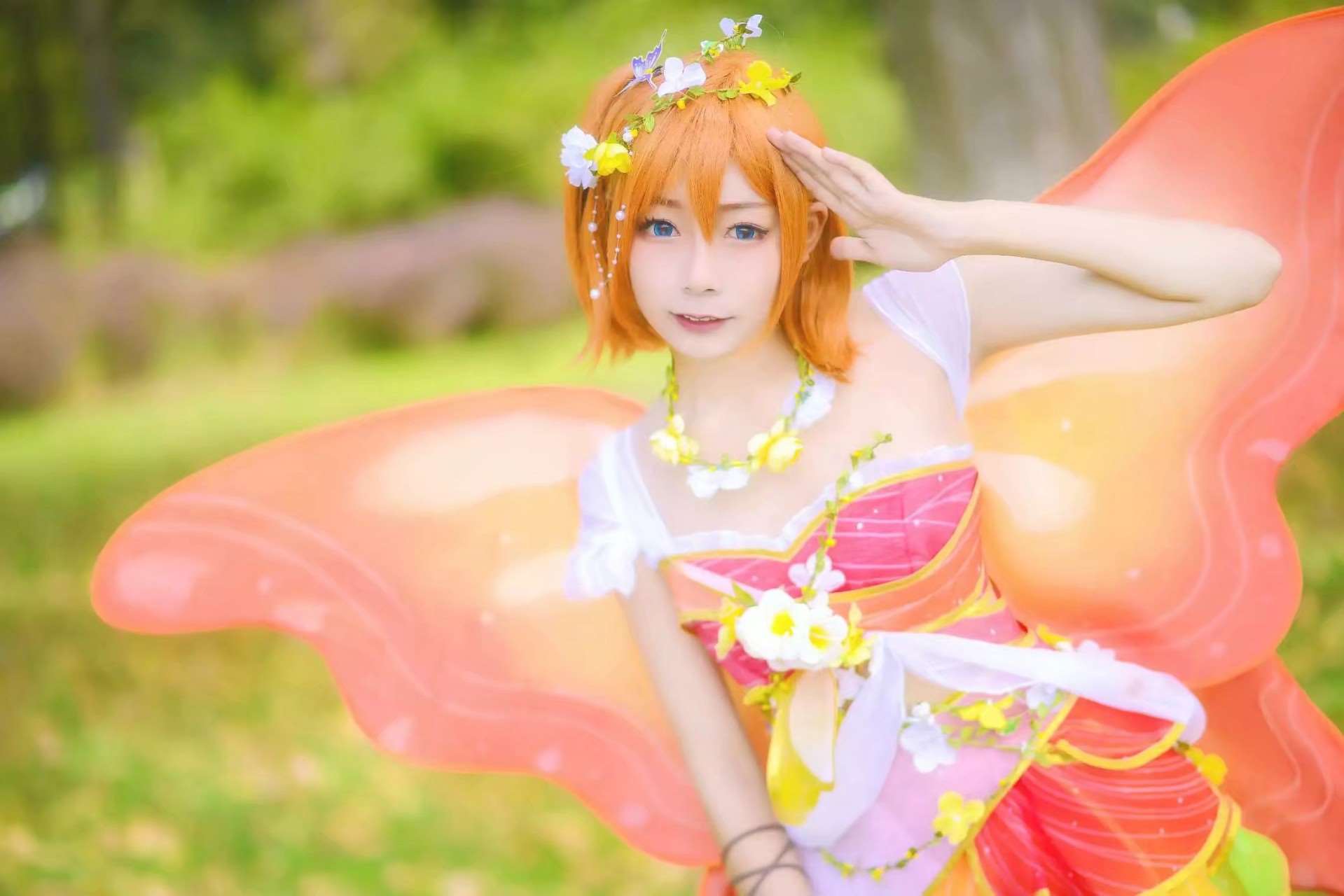 高坂穗乃果花妖精灵觉醒cos
