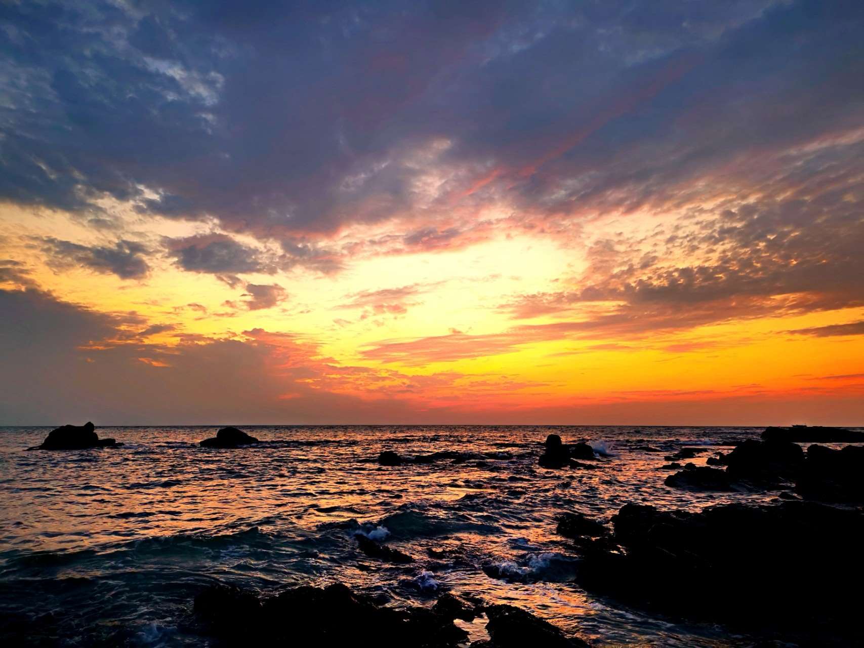 夕阳霞