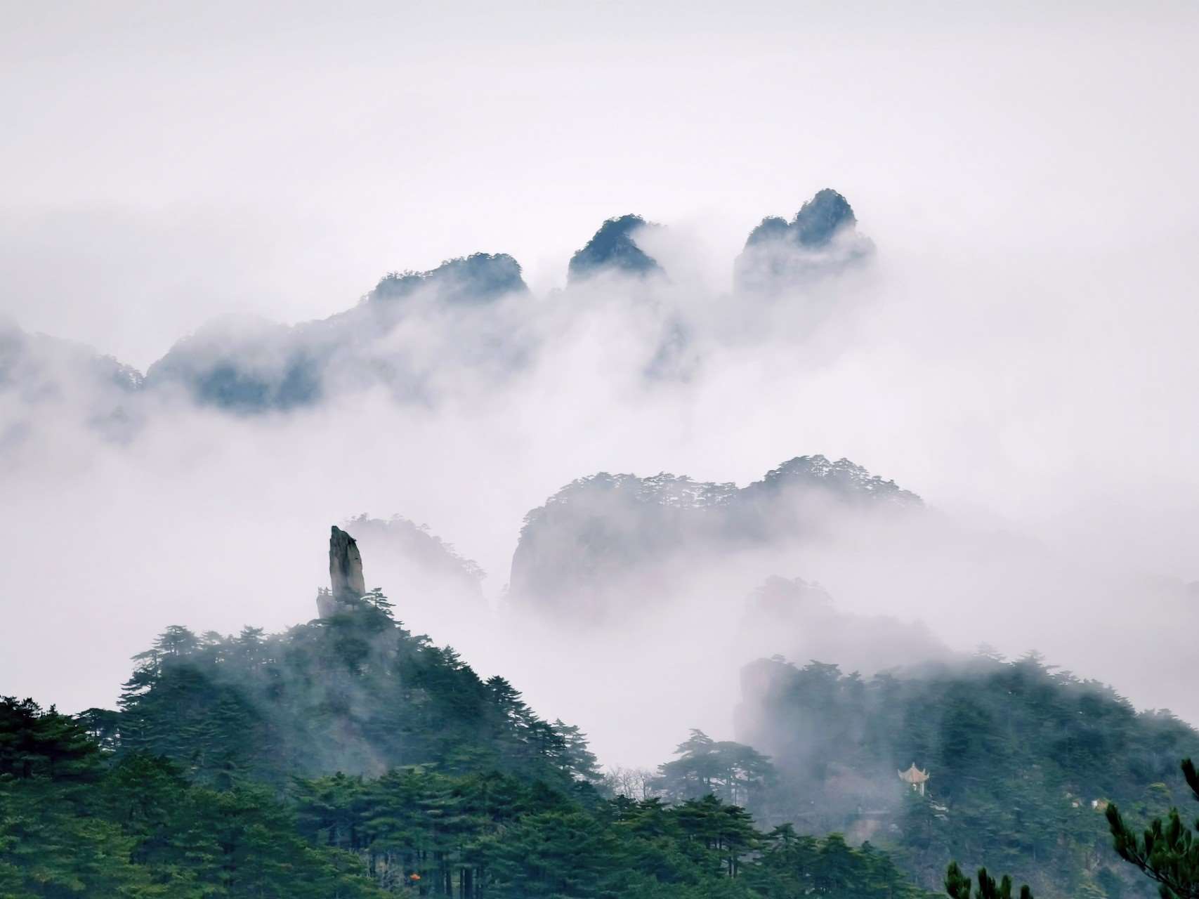 黄山奇石