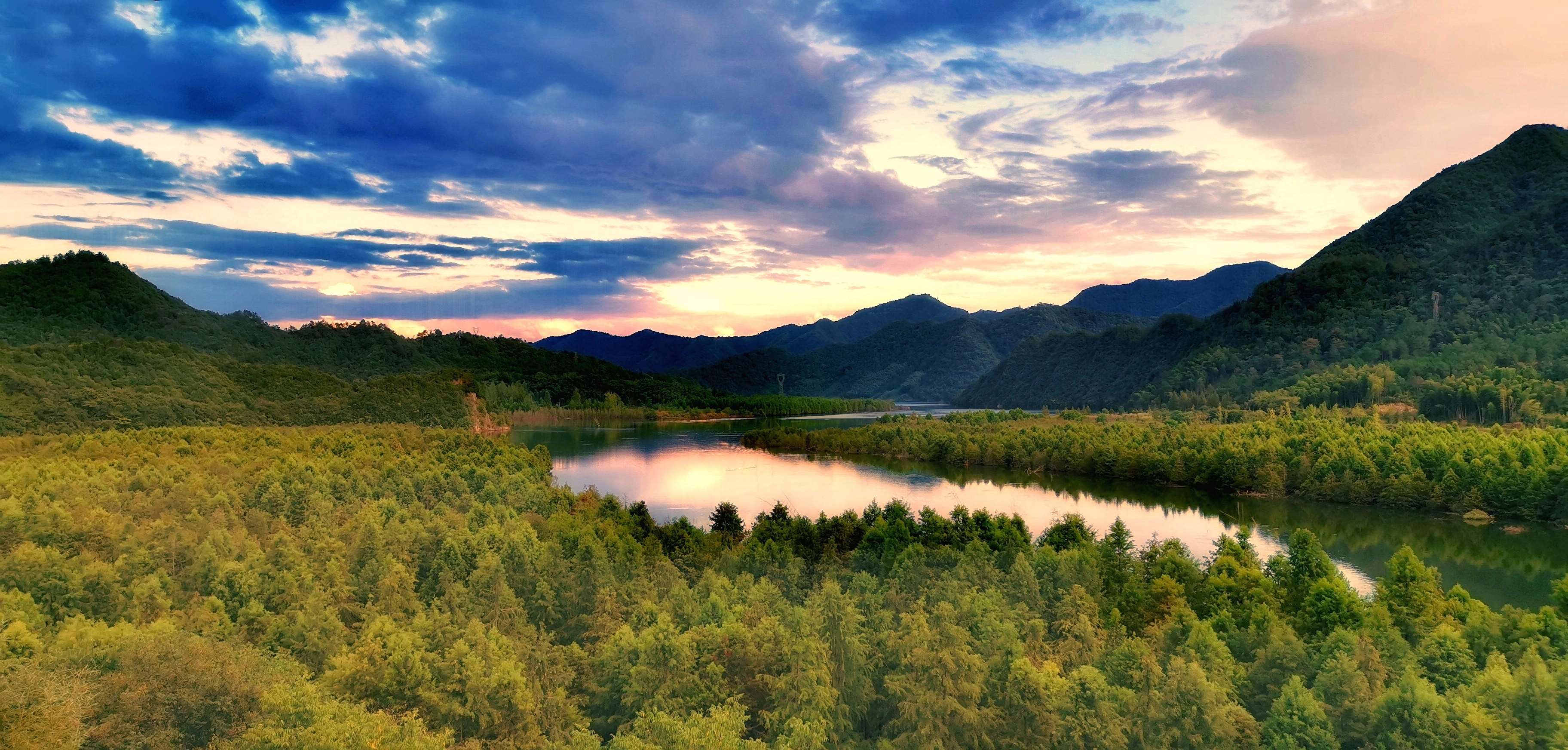 青龙湾晨曦