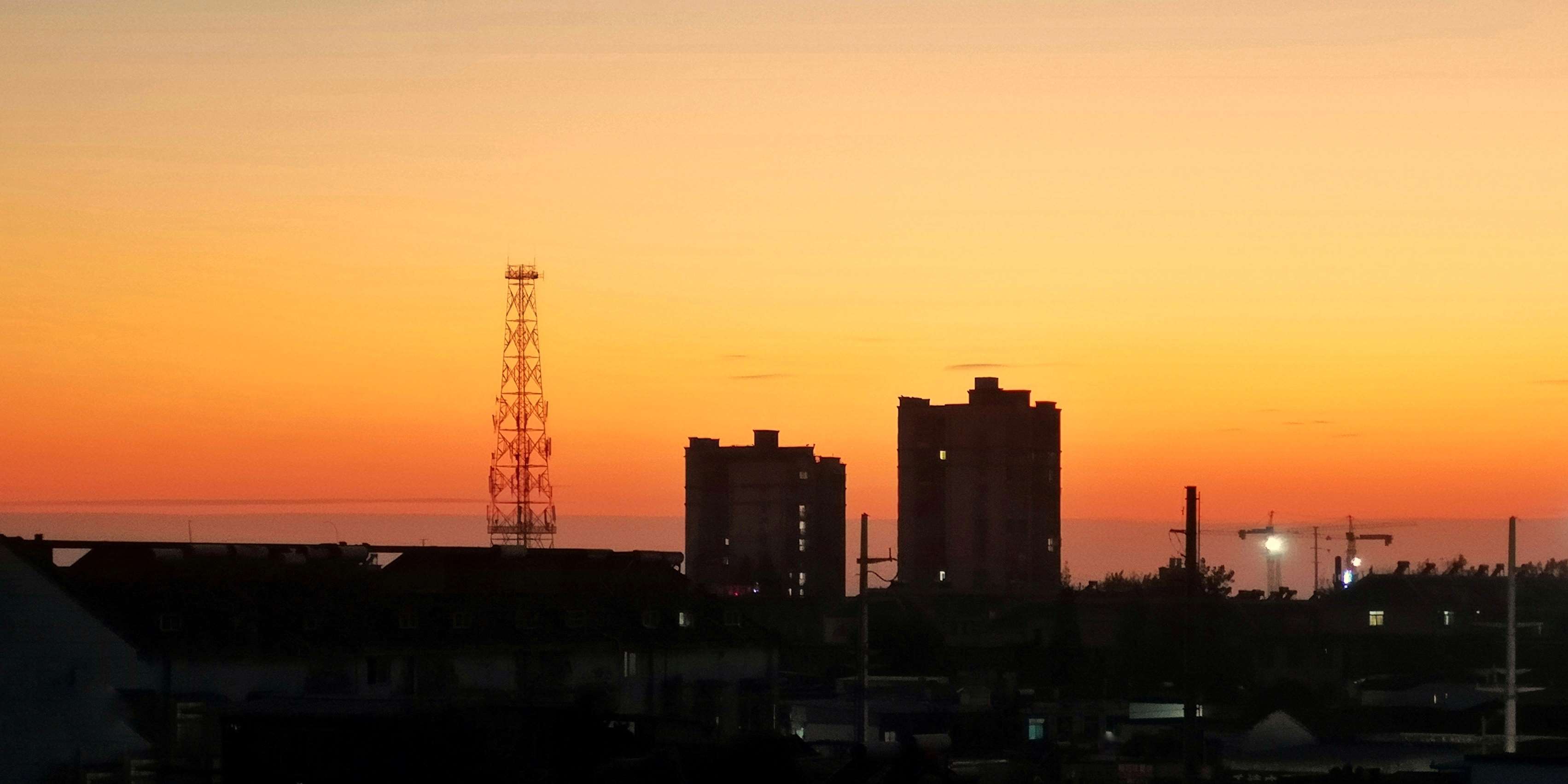  深秋日暮