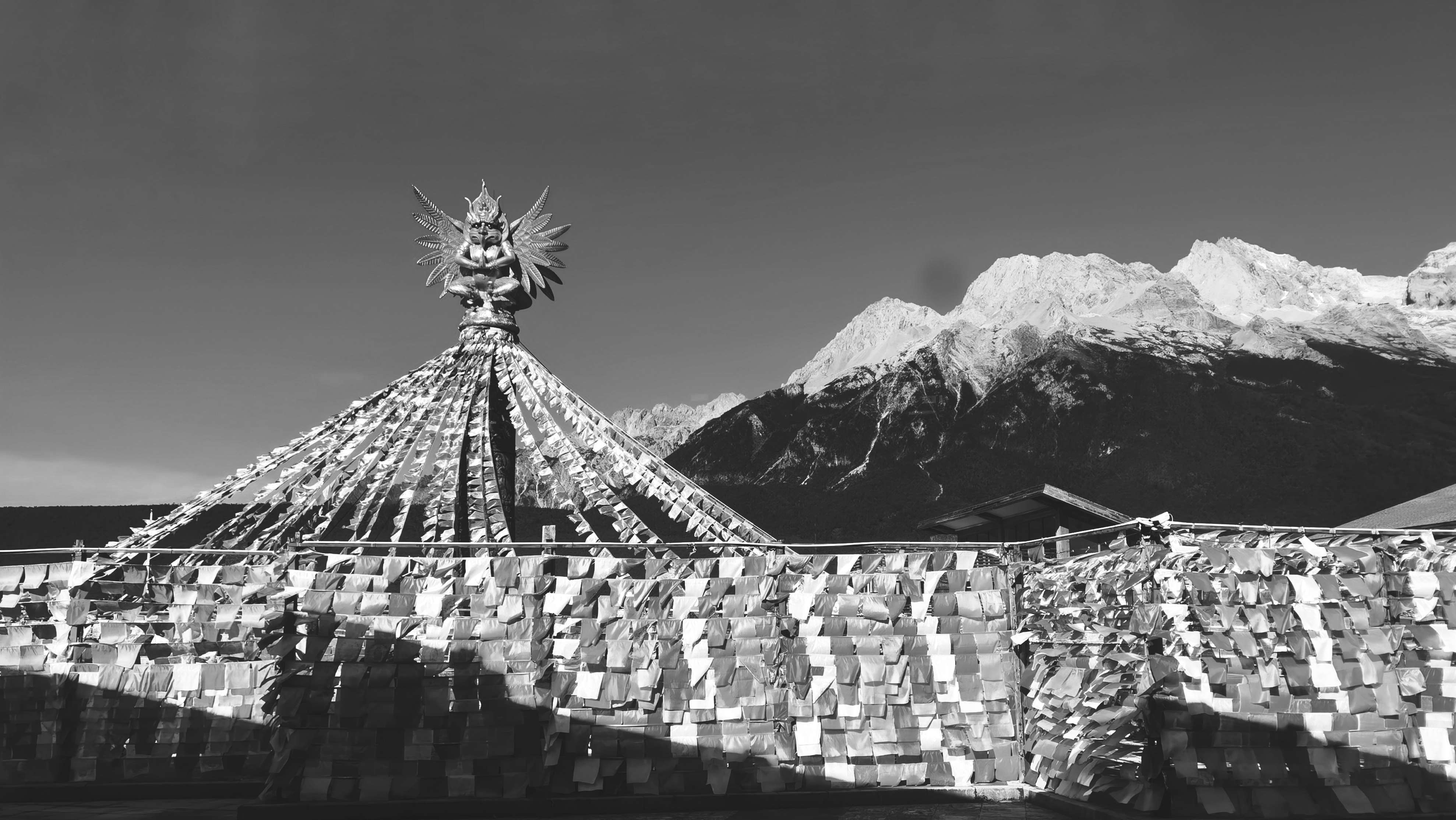 朝拜神山