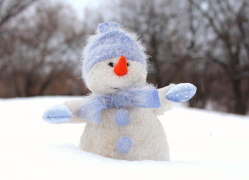 大雪以后一起来堆雪人