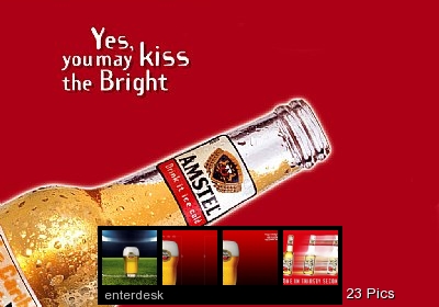 啤酒创意广告