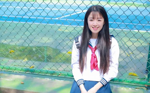 校花美女JK制服清新写真
