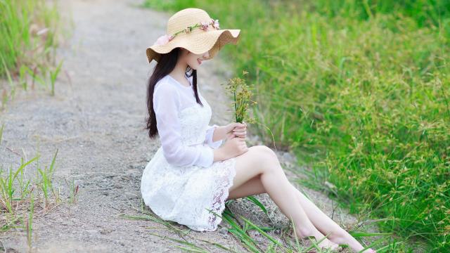 清纯美女甜美写真
