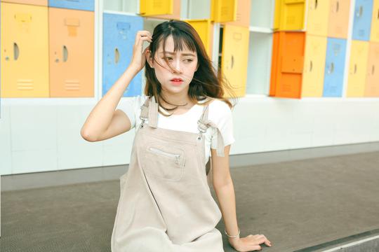 时尚的女孩