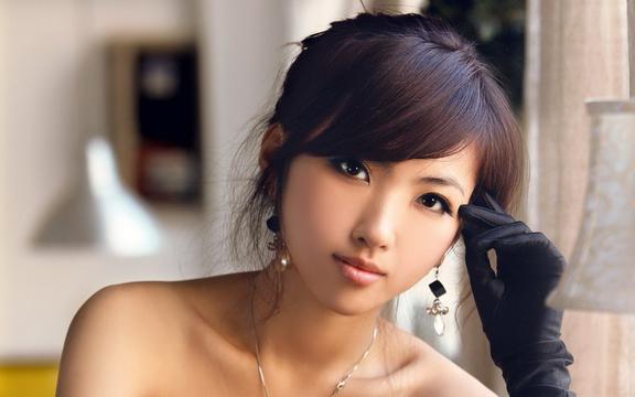 婉约可人的清纯女生