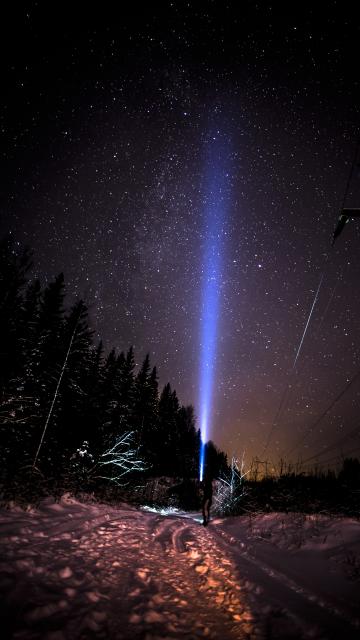 抖音星空下的一束光