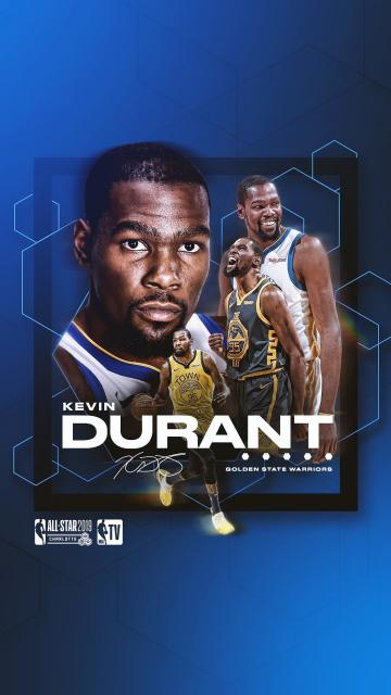 凯文·杜兰特2019NBA全明星海报