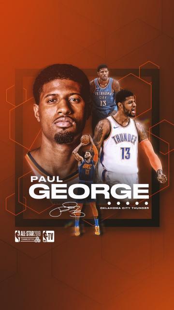 保罗·乔治2019NBA全明星海报