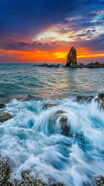 唯美的海景