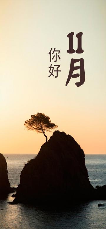 秋意在11月里悠然地甩着尾巴