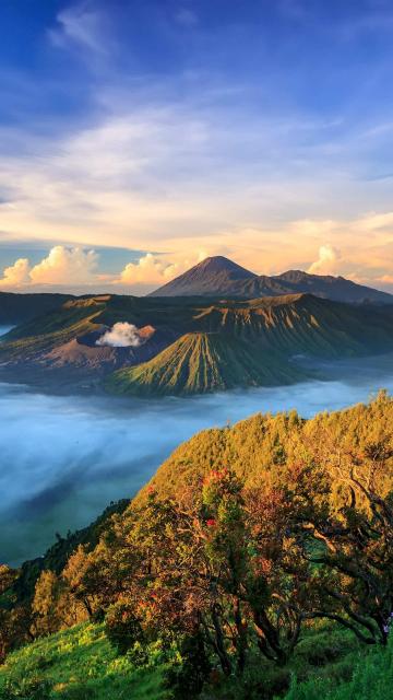 印尼——婆罗摩火山