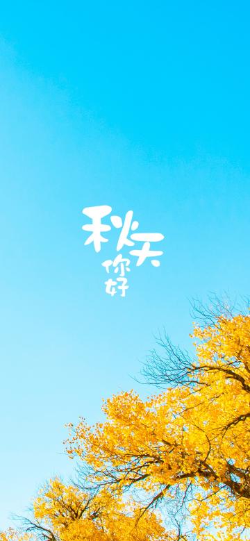 秋天你好，邂逅最美的自己