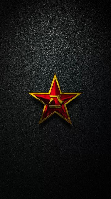 八一军徽黑色磨砂背景