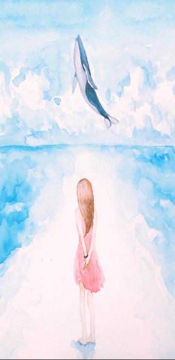 唯美梦幻女孩七月你好