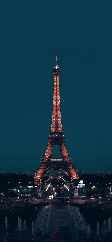 埃菲尔铁塔唯美夜景