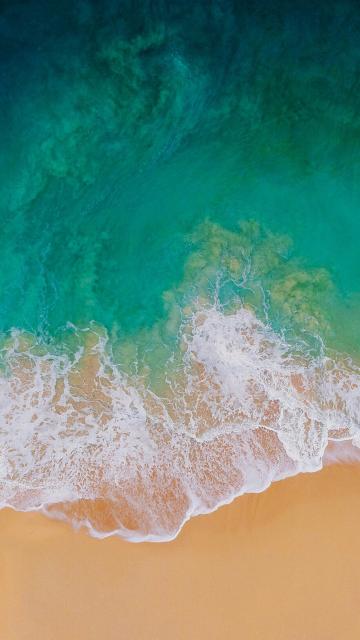 iphone8官方iOS11大海原生壁纸