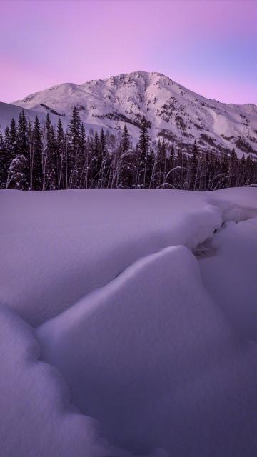 精选大自然唯美雪景