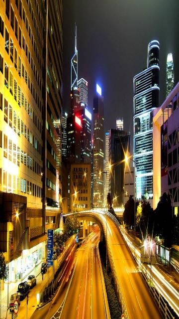 香港城市之夜