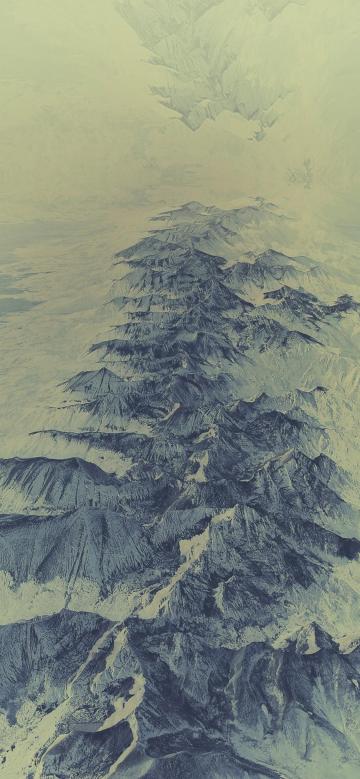 雪山悬崖