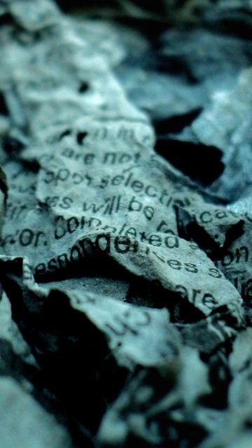 折叠的纸书